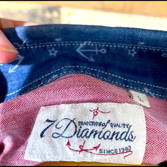 7 Diamonds Denim Anchor Shirt - Picture 3 of 3